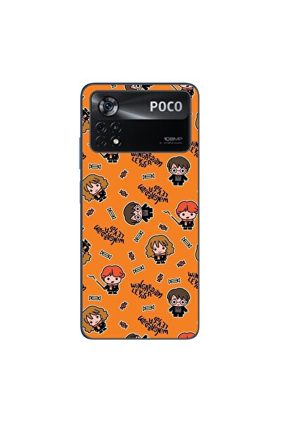 OEM Калъф, съвместим с Xiaomi Poco X4 Pro, силиконов гел TPU, с десен Хари По...