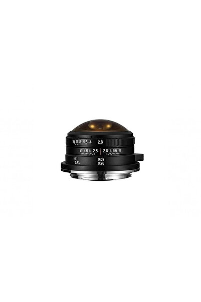 Laowa Obiectiv Manual 4mm F2.8 APS-C Circular Fisheye, FujiFilm X, FX, Negru