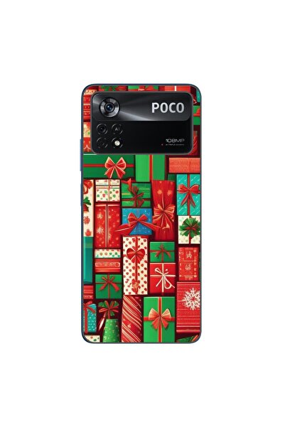 OEM Калъф, съвместим с Xiaomi Poco X4 Pro, силиконов гел TPU модел с десен за...