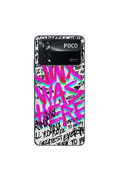 OEM Case compatible with Xiaomi Poco X4 Pro Silicon Gel Tpu Pattern Jinx Was ...