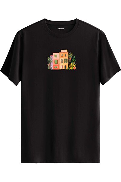 Colermi Mediterranean House Printed T-Shirt