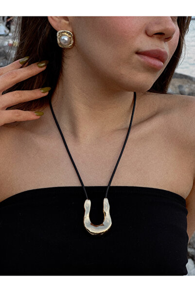 ESMECO Nal Detail Connectable Rope Necklace