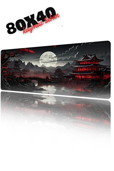 DarkRage 80x40 Premium XL Oyuncu Mousepad Yüksek Çözünürlüklü Baskı Speed Kum...