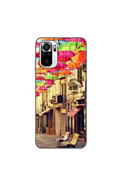 OEM Husa compatibila cu Xiaomi Poco M5s Silicon Gel Tpu Model Strada Umbrele ...