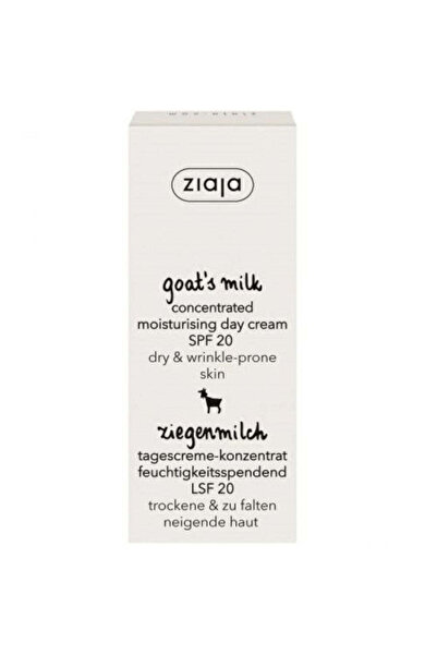 Ziaja Crema hidratanta SPF 20 cu lapte de capra, 50 ml,