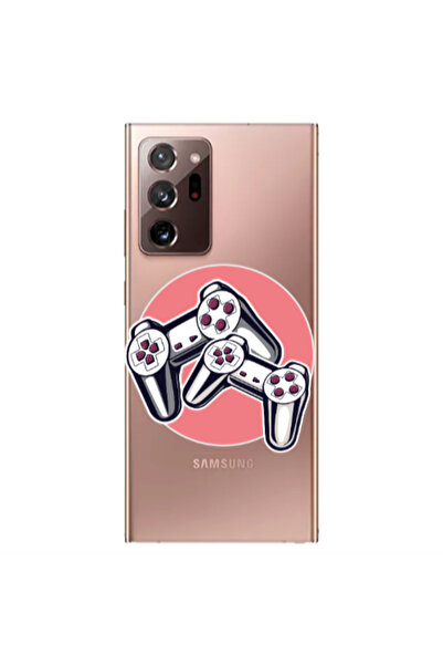 Other Samsung Note 20 Ultra Retro Joysticks Transparent Silicone TPU Θήκη