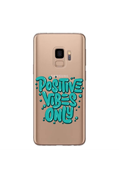 Other Samsung S9 Positive Vibes Only Transparent Silicone TPU Θήκη