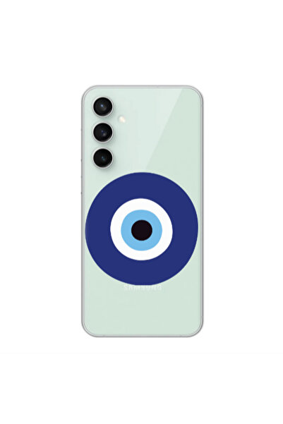 Other Samsung S24 Plus Evil eye bead Transparent Silicone TPU Θήκη