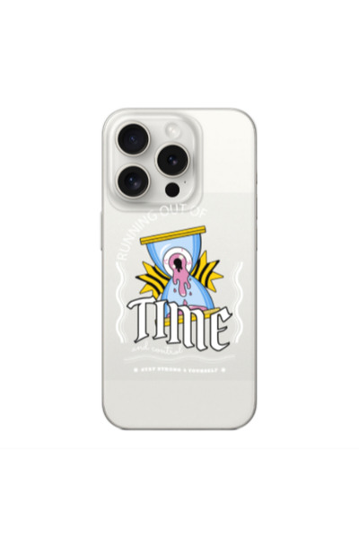 Other Apple iPhone 15 Pro Running out of time Transparent Silicone TPU Θήκη