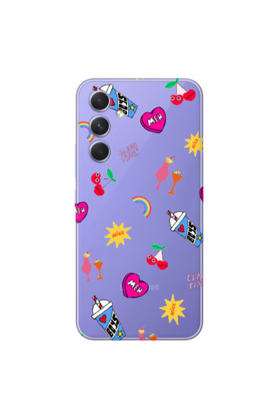 Other Samsung S25 PLUS glam time Transparent Silicone TPU Θήκη