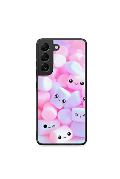 Other Samsung S22 Plus Pouf Smiles Black Glossy Θήκη