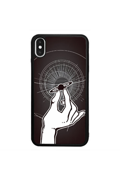 Other Apple iPhone Xs Max The planet in my hand Black Glossy Θήκη