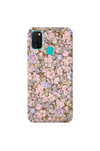 Other Samsung M21 Blue Roses Transparent Silicone TPU Θήκη