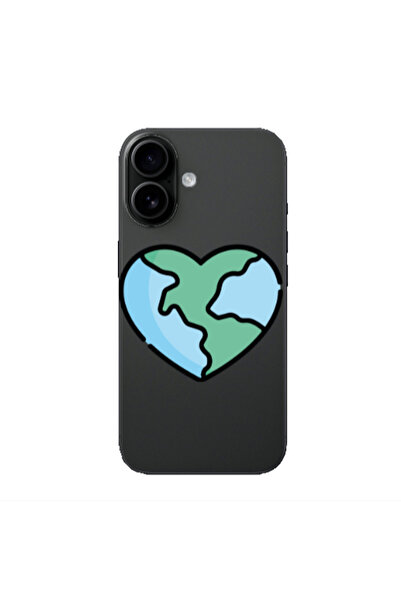 Other Apple Iphone 16 plus World in my heart Transparent Silicone TPU Θήκη