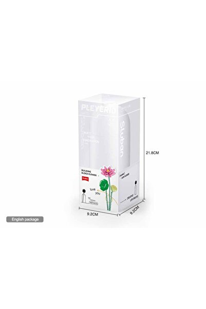 OEMS 🌸 🧱   254 Piece Assembly Flower - Sluban Flower Bricks