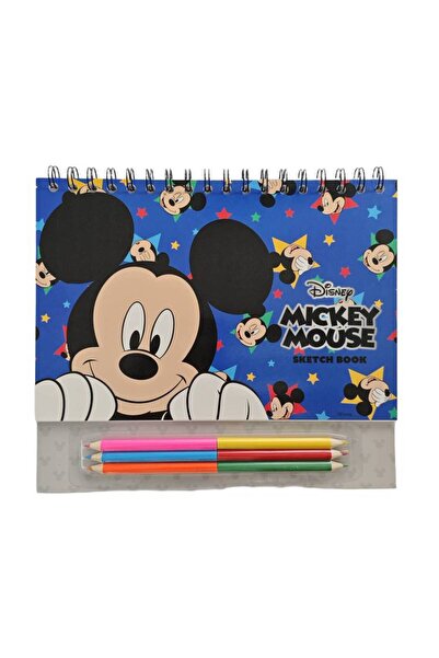 OEMS Kcsy25 153064 mkm01-14484-25 sketchbook with mickey mouse colors
