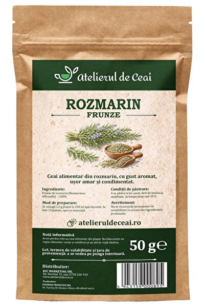 atelierul de ceai Ceai de frunze de rozmarin