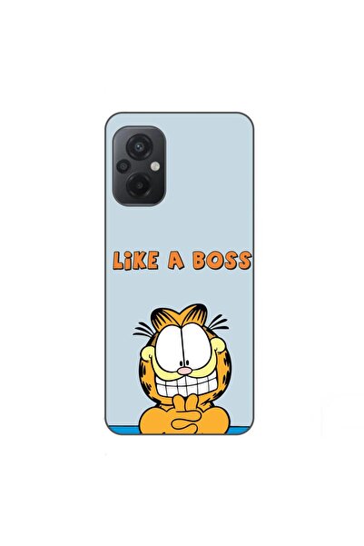 OEM Case compatible with Xiaomi Poco M5 Silicone Gel Tpu Pattern Garfield Lik...
