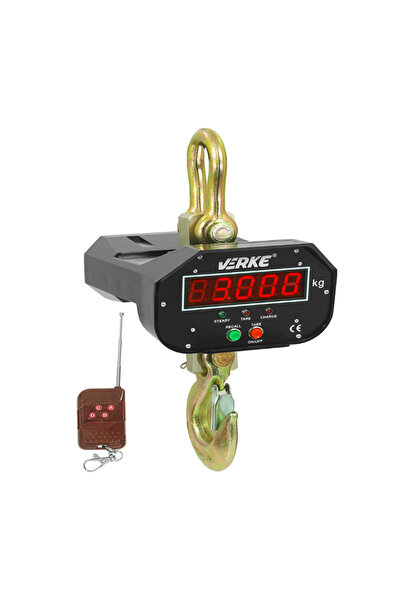 VERKE Cântar electronic portabil cu telecomandă, Verke, V06126, 3000kg
