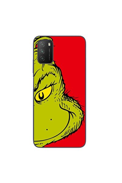 OEM Husa compatibila cu Xiaomi Poco M3 Silicon Gel Tpu Model Craciun Grinch Face