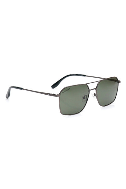 FASTRACK Polarized Sunglasses Gunmetal Frame Green Mirror Lens 58mm - M8032GR3PV