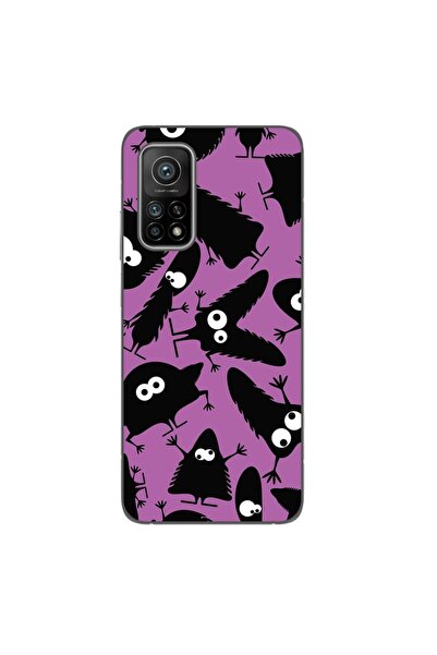 OEM Case compatible with Xiaomi Mi 10T Pro 5G Silicone Gel Tpu Black Monsters...