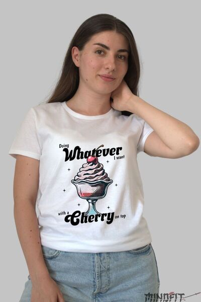 GILDAN Tricou Cu Inghetata De Cirese