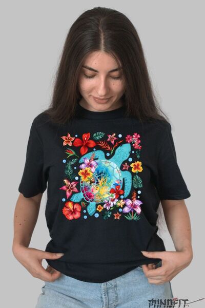GILDAN Tricou De Vara Tropical Turtle
