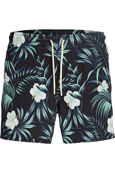 Jack & Jones Jpstmauı Flower Seersucker Swımshort Rrg Erkek Deniz Şortu 12291429