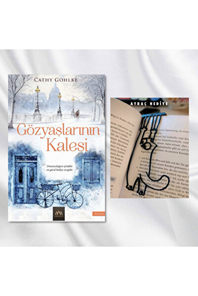 Arkadya Yayınları GÖZYAŞLARININ KALESİ / SALLANAN KEDİ FİGÜRLÜ KİTAP AYRACI H...