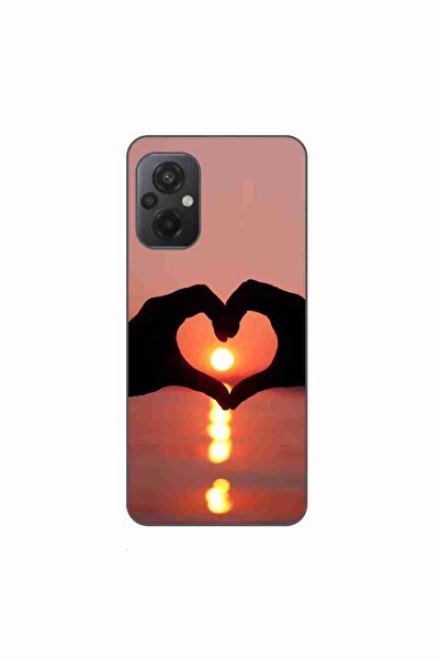 OEM Case compatible with Xiaomi Poco M5 Silicon Gel Tpu Pattern Glow of Love