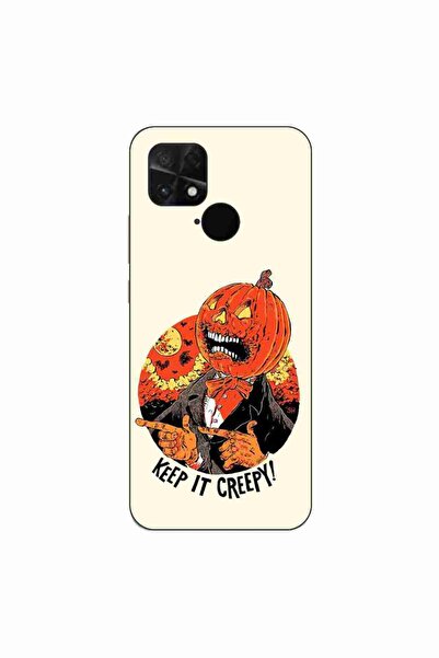 OEM Case compatible with Xiaomi Poco C40 Silicone Gel Tpu Pattern Halloween K...