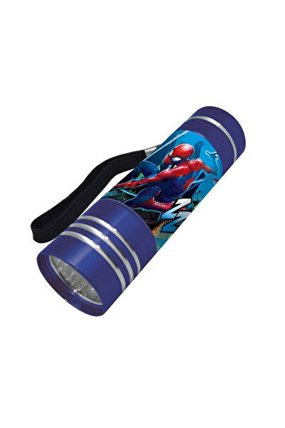 SPIDERMAN Спайдър-Мен Синя LED фенерче-фенерка Отмъстителите