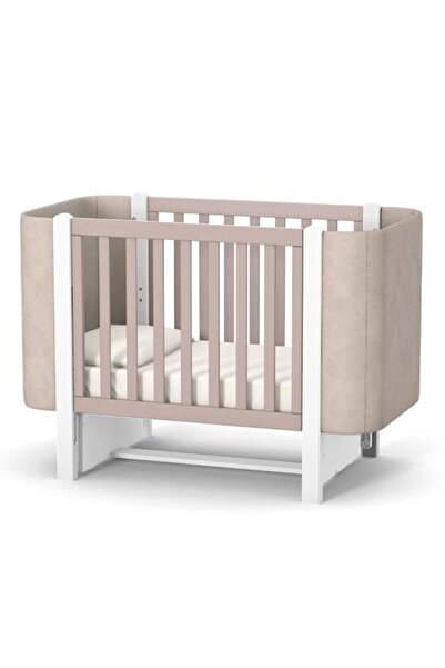 OEM Patut bebelusi lemn Gabriela cappucino 120×60