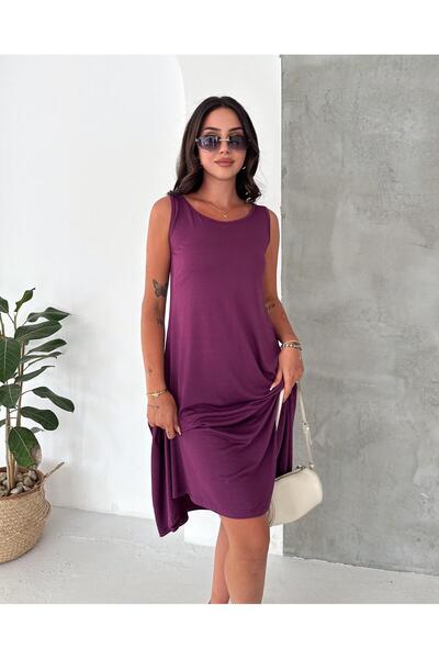 Tweed Collection KISAKOL MODAL SÜPREM ELBİSE