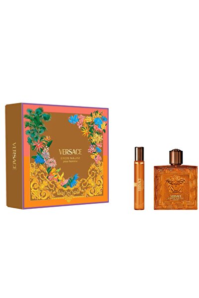Versace Set cadou Eros Najim, Bărbați, Apă de parfum 100 ml + 10 ml