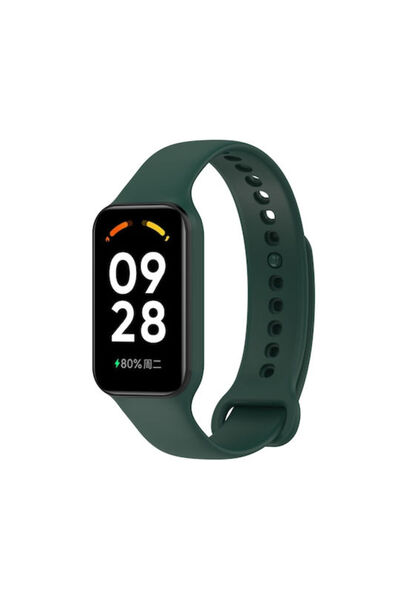 OEM Λουράκι σιλικόνης πράσινο (Redmi Smart Band 2)