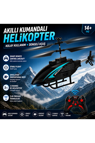 Pasifik Akıllı Uzaktan Kumandalı Helikopter - 2.4GHz Engel Tanıma Özellikli, ...