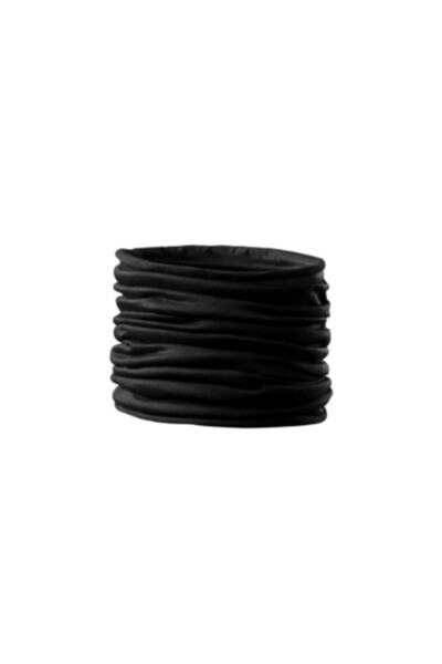Malfini Eșarfă unisex/copii, Twister 328, Negru simplu