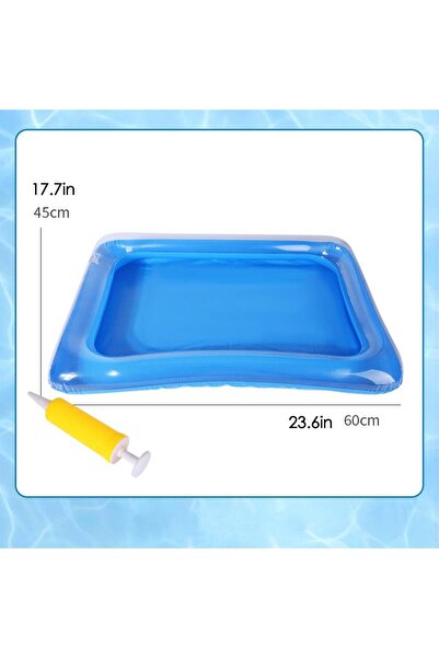 Choice rectangle Inflatable Foot Basin Convenient Foot Soaking Bath For Pool ...
