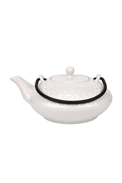 Livada cu Ceai Japanese Porcelain Teapot KUMAMOTO White 1.2L