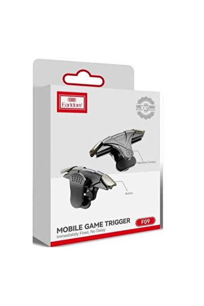 Earldom F09 Mobile Trigger Controller Shoot Fire Button Smartphone Mobile Gam...