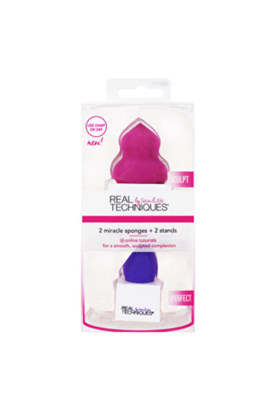 Real Techniques - 4 BLOTTING CUSHIONS MAKE UP 1493