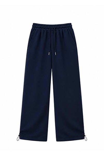 zaee Basic Adjustable Leg Baggy Sweatpants