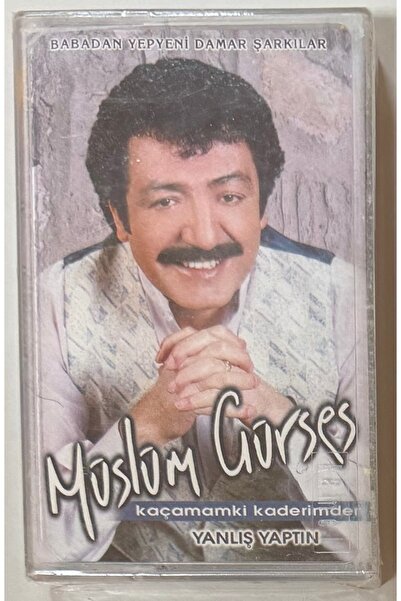 Özdemir Müzik Müslüm Gürses Kaçamamki Kaderimden Yanlış Yaptın كاسيت (خالي من...
