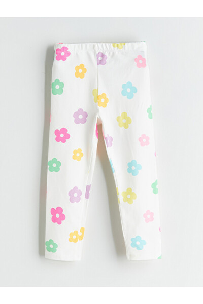 LC Waikiki Printed Girls' Leggings with Waist Cord for Style Seekers from Uzg...