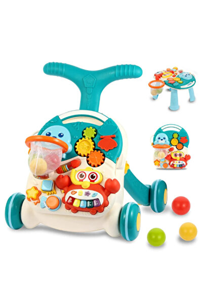 huanger Multi-functional 2-in-1 Educational Baby Walker