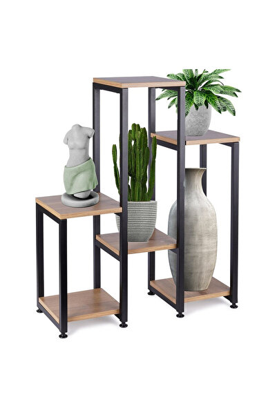 Orion Suport metalic pentru plante cu 6 niveluri, 80 cm