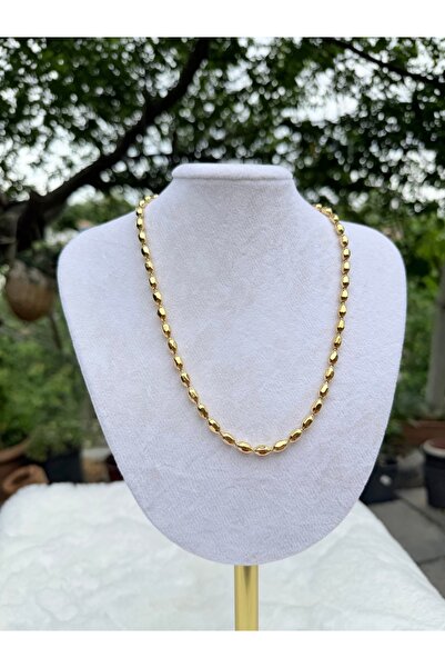 Çelik Gold Tesbih model kolye