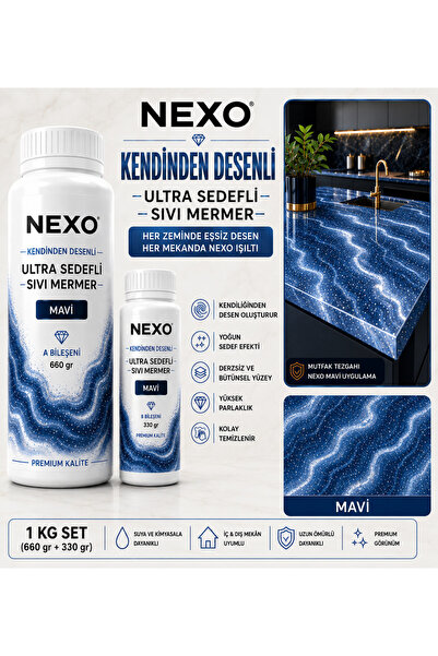 Nexo SIVI MERMER Sedefli * MAVİ *